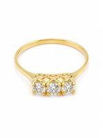 Anillo Idee Preziose dal 1987 Mujer in Oro amarillo Zircone IP.AK18G/88